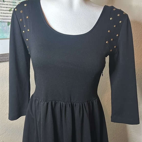 Black Ballerina Dress by Foreign Exchange Size Small - Picture 3 of 5